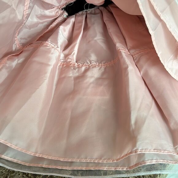 Blueberri Boulevard | Toddler Girls Formal Velvet Tulle Dress - Picture 8 of 12